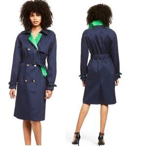 New no Tags 3.1 Phillip Lim Target Navy Trench XS Cotton Contemporary
